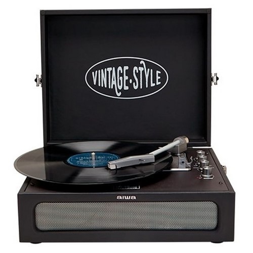 TOCADISCOS AIWA VPX-1971 NEGRO VINTAGE STYLE